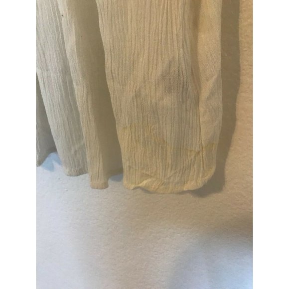 LA Hearts Cream Halter Blouse Women's Size Small - Picture 4 of 5